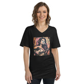 Setting The Mood Right Unisex Short Sleeve V-Neck T-Shirt - Beyond T-shirts